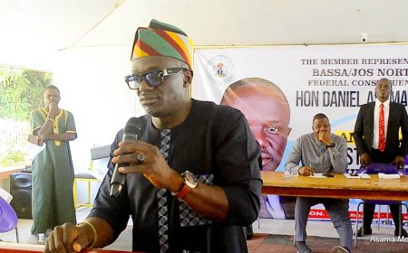 Bassa/Jos North: Reps member Hosts Town Hall, Reviews Achievements, reels Future Plans.